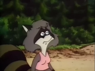 Мультфильм "монстромания!" из мультсериала "еноты" (1985 1992)