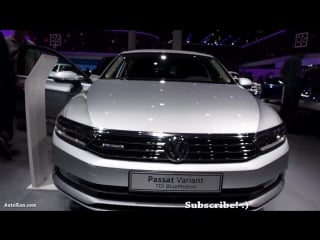 2016 volkswagen passat variant tdi bluemotion 1 6l 88kw exterior and interior