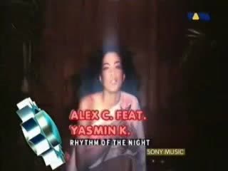 Alex c & yasmin k rhythm of the night (viva tv)