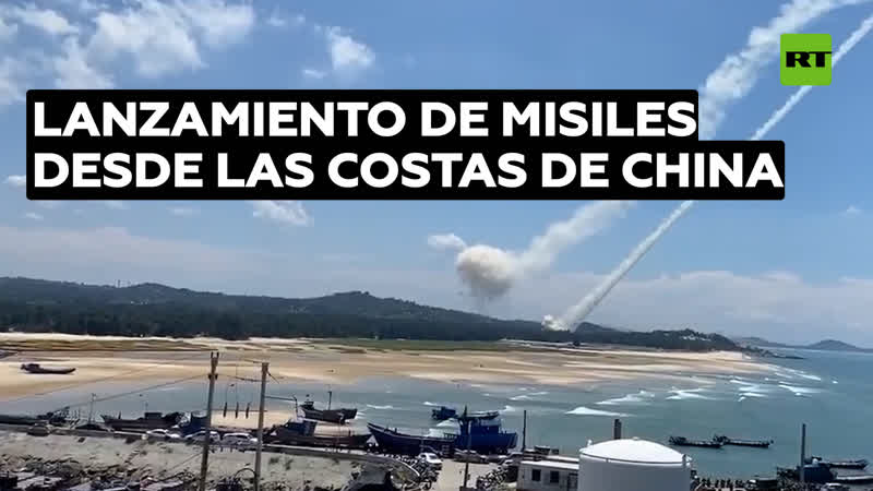 China lleva a cabo ejercicios militares con fuego real