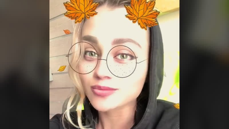 Маш милаш в осенней маске