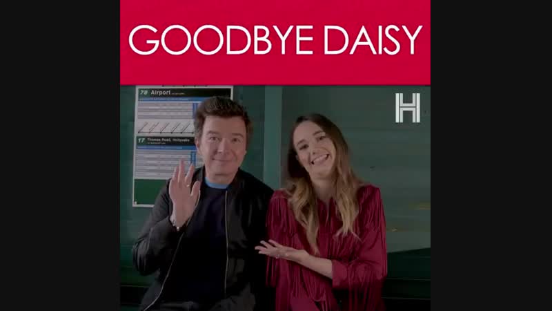 Kim has left the village, but she’s left with @rickastley, so it ain’t all bad! unfortunately we have to say goodbye the the gor