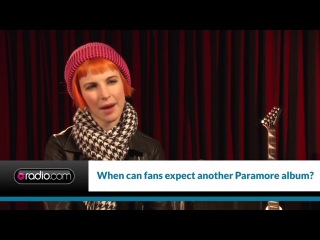 Hayley williams on the paramore cruise, the fall out boy tour ...