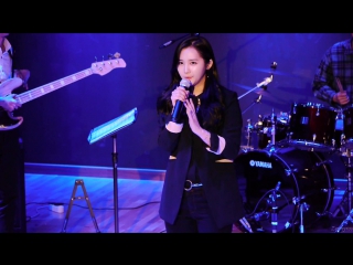 [fancam] 151209 yooara (ex hello venus) talk 3 @ health college last concert