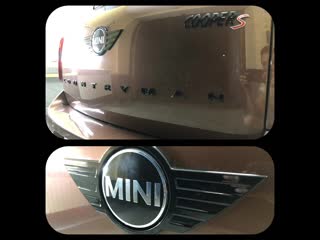 Антихром mini country cooper s