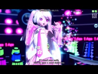 ☾☽ vocaloid вокалоид [60fps full] アゲアゲアゲイン ageage again hatsune miku 初音ミク project diva