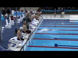Swimming mens 100m breaststroke sb5 final london 2012 paralympic games