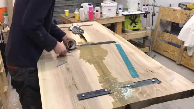Make amazing epoxy resin table with walnut wood ! awesone diy woodworking projects and ideas
