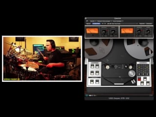 Uad ampex atr 102 plug in on drums