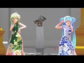 【mmd】 tda式改変チャイナで「脳漿炸裂ガールspinal fluid explosion girl」