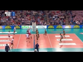 Best volleyball actions in plusliga 17 18 part #1