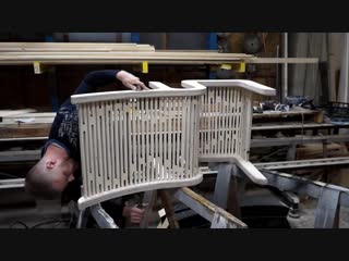 Making a plywood chair