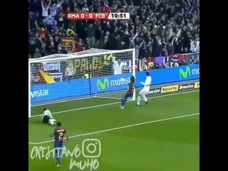 Ronaldo’s goal vs barca😍🔥