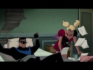 Nightwing and harley quinn