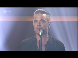 Rob at german late night tv show "markus lanz" the concert