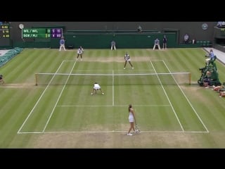 Serena williams venus williams vs julia goerges karolina pliskova (2016 wimbledon semifinal)