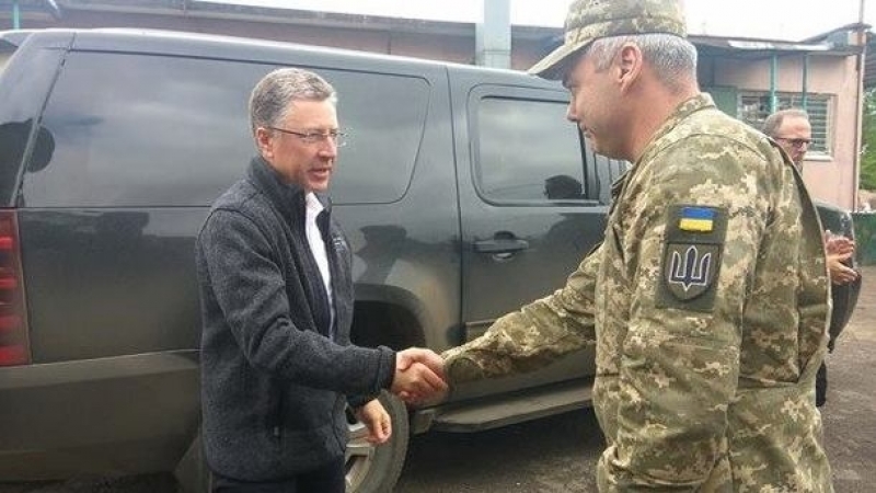 Прес конференція курта волкера на донбасі [15 05 2018]