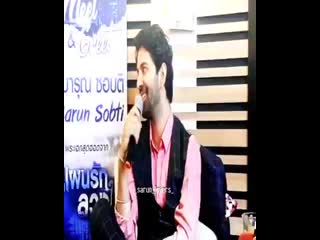 His smile and expressions @barunsobtisays can u tag bernie plz so that he can see my edit barunsobti