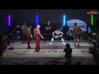 Big r shimizu & eita vs jason lee & kaito ishida (dragon gate storm gate 2019 secret gate evening show)