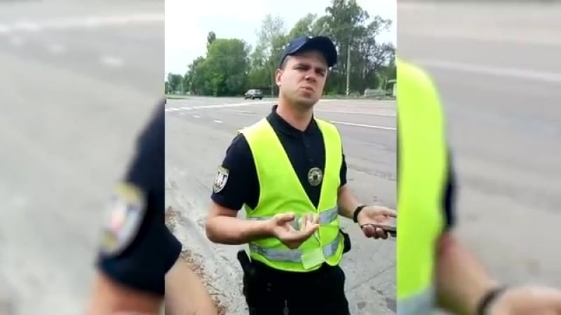 Злостное неповиновение патрульным копам! за обувь мордой в пол! (21 05 2018)