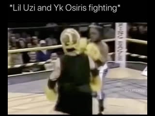 Lil uzi vert and yk osiris fighting