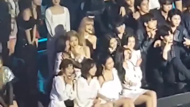 190123 블랙핑크(blackpink) x 레드벨벳(redvelvet) ending fancam 가온차트 뮤직 어워즈