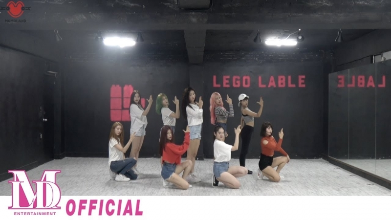 Baam porn video – Momoland baam dance practice video
