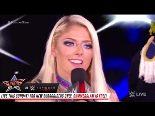 Wwe raw alexa bliss has some words for ronda rousey