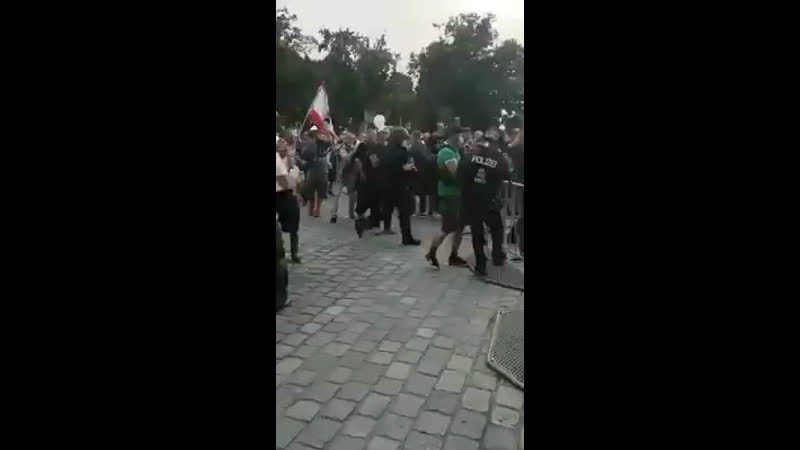 Немцы штурмуют рейхстаг