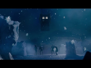 Escaping in the first doctors tardis christmas special preview doctor who