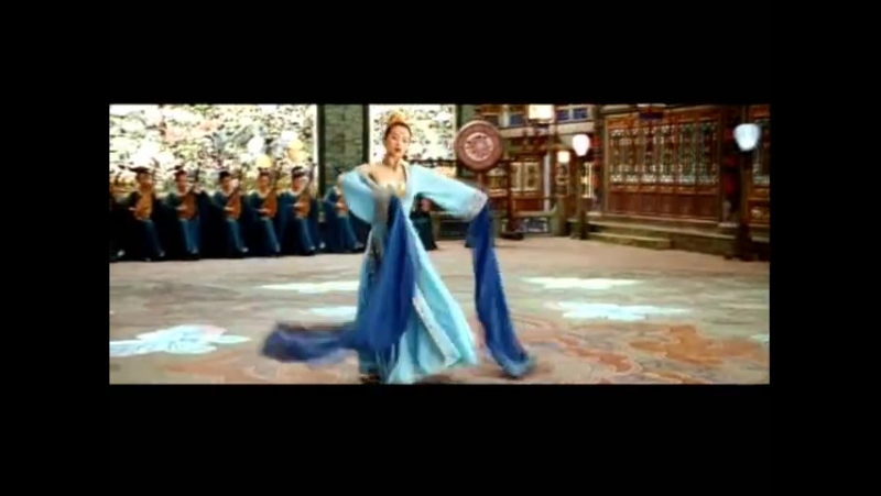 Сцена из фильма "дом летающих кинжалов" и потрясающая чжан цзыи, исполняющая песню 佳人曲 jiā rén qǔ