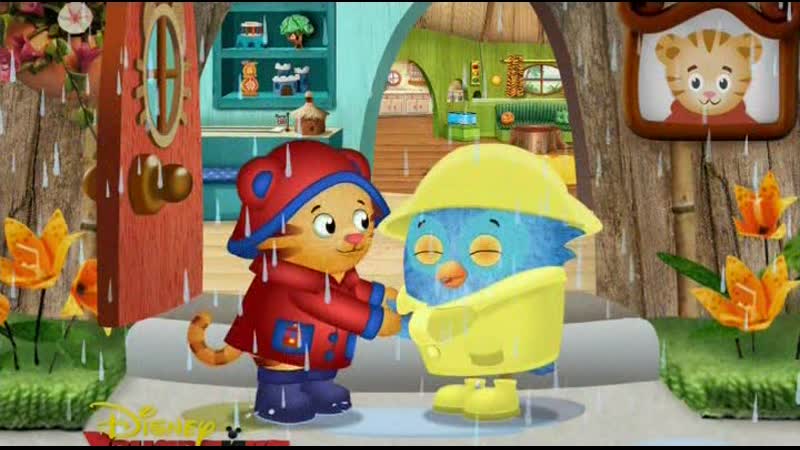 Тигренок даниэль и его соседи | 19 даниэль едет на укол + дождливый денёк