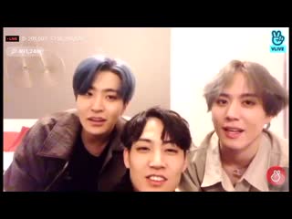 [cut] 190410 ёнджэ и jus2 @ vlive