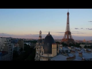 #paris #fluctuatnecmergitur #rooftop #panorama #sunset
