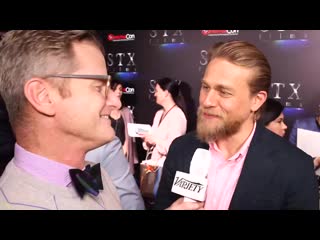 Variety charlie hunnam on yiddish phrases and #aladdin