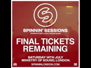 Spinnin’ sessions london