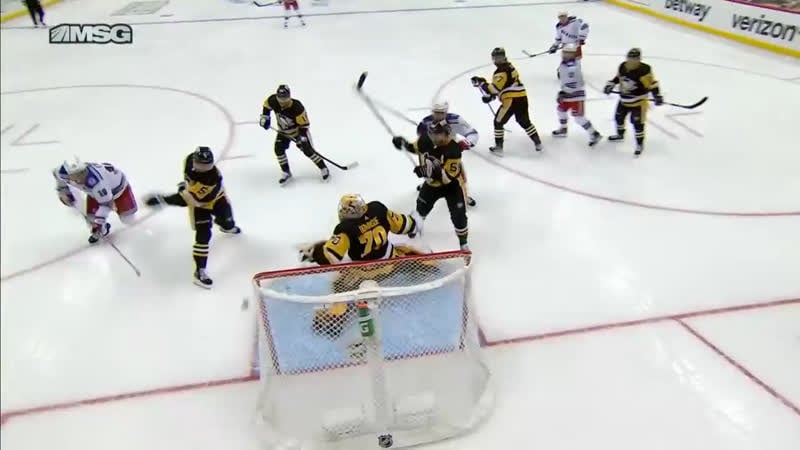 Панарин воспользовался офисом ови и зарешал в суматохе у ворот «питтсбурга»