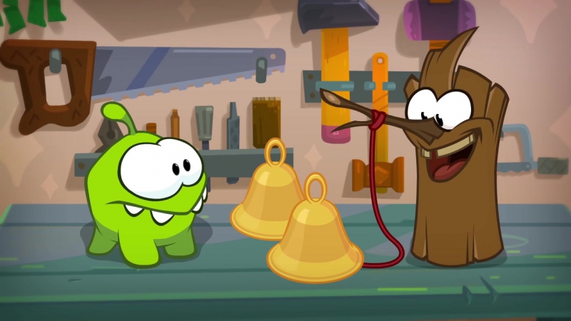 Приключения ам няма кукловод (эпизод 34, cut the rope magic)