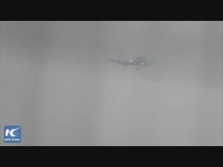 Pilot nails sideways landing in 40 knot crosswinds at bristol airport