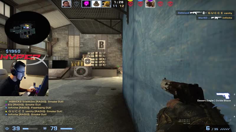 Kioshima 1v4 with deagle