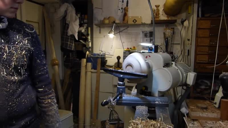 Zu besuch beim kleinen drexler kleine walnuss schale drechseln