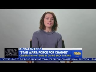 Good morning america в твиттере «as @starwars celebrates 40 years, @hamillhimself and daisy ridley announce the chance to win t