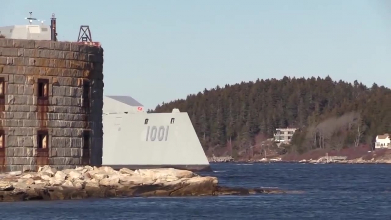 Destroyer michael monsoor (ddg 1001) sea trials biw