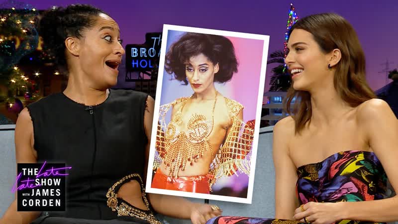 Tracee ellis ross and kendall jenner nerd out over runway modeling [rus sub]