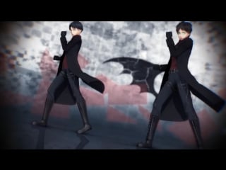 【進撃のmmd】glide (levi & eren)