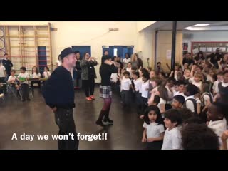 Damon albarn with porn from his old primary school in leytonstone