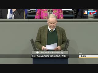 Merkel und macron planen neue super eu! alexander gauland afd fraktion im bundestag