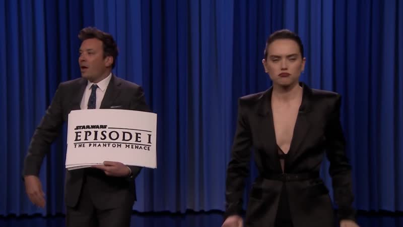 Daisy ridley raps a recap of all eight star wars movies (episodes i viii)