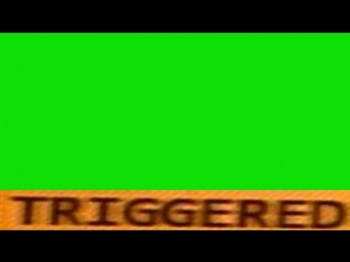 Triggered video effect green screen with sound mp4