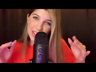 Frivolousfox asmr | tongue finger flutters asmr ❤️ w ear breathing hand movements